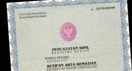 Jangan sepelekan Mengurus  Akta Kematian, Ternyata Ini manfaatnya